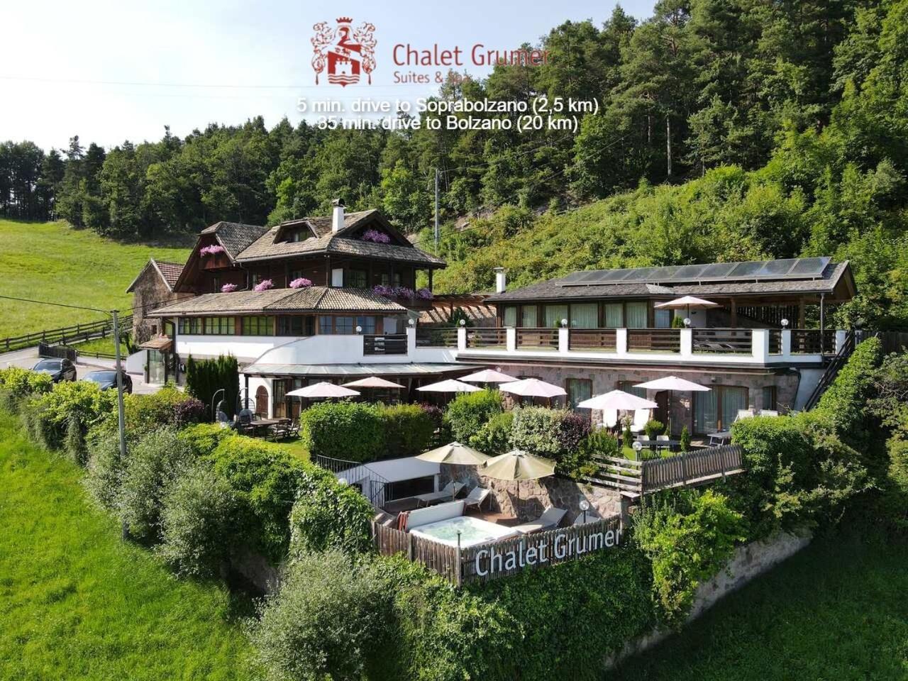 Chalet Grumer Suites&Spa 소프라볼차노 외부 사진